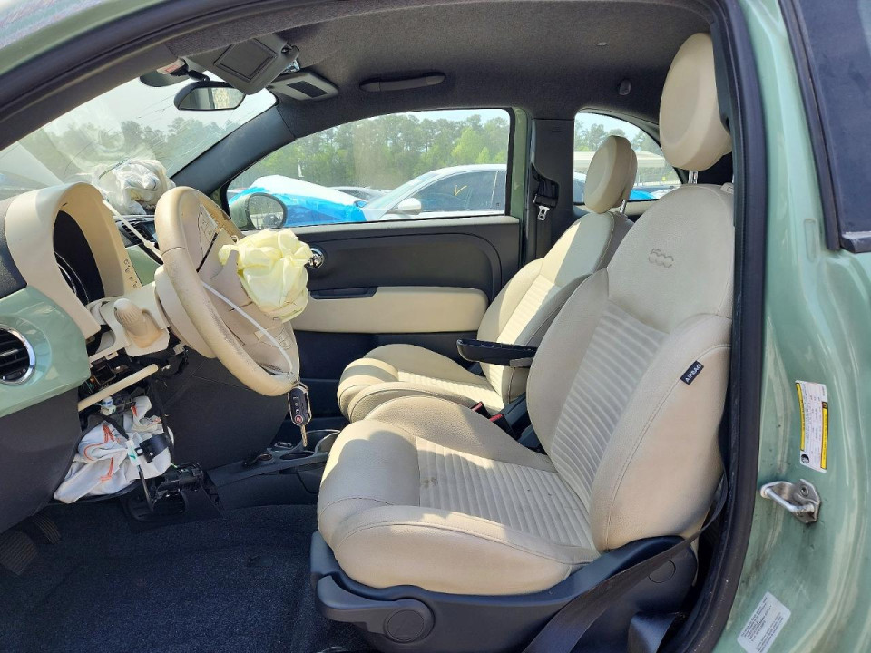 Fiat 500 2015 — Copart