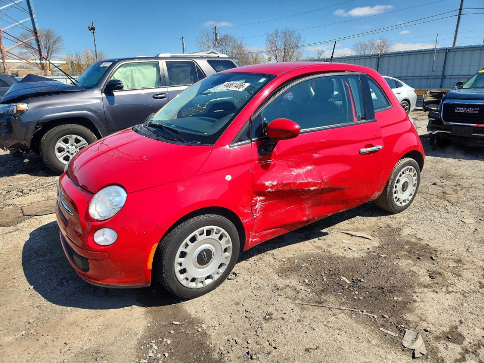 Fiat 500 2014 — Copart