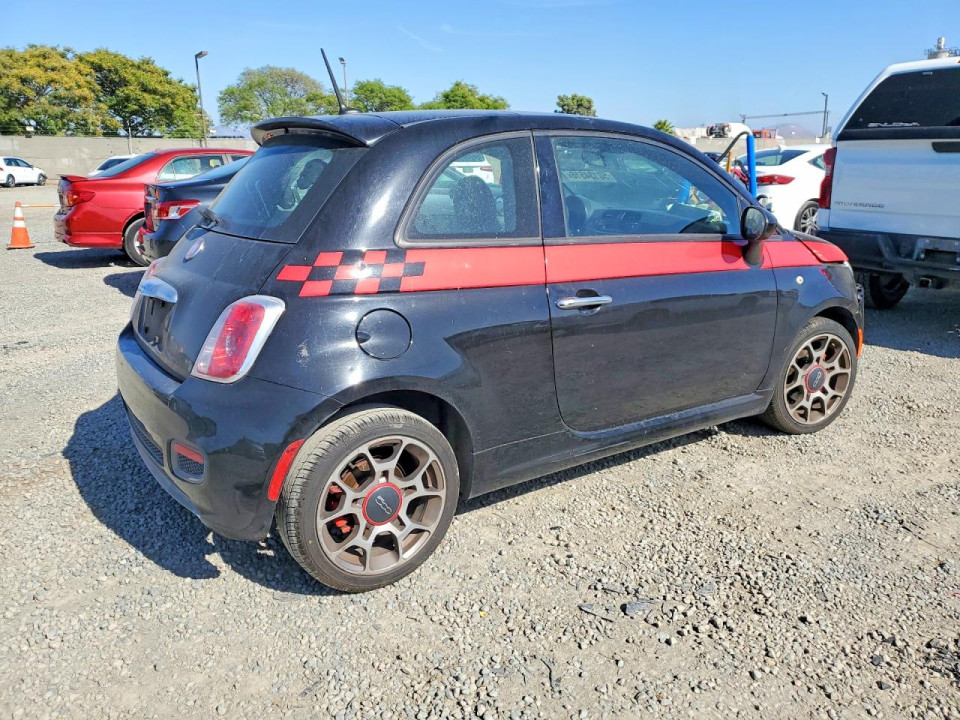 Fiat 500 2015 — Copart