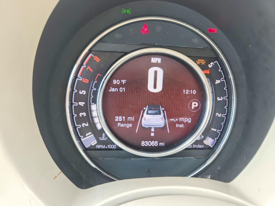 Fiat 500 2015 — Copart