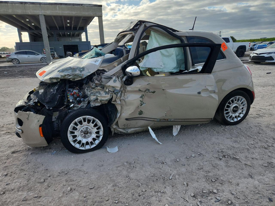 Fiat 500 2012 — Copart