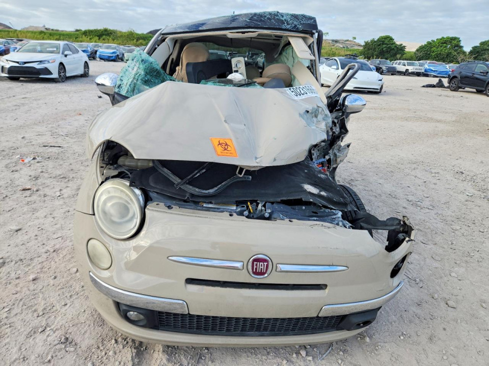 Fiat 500 2012 — Copart