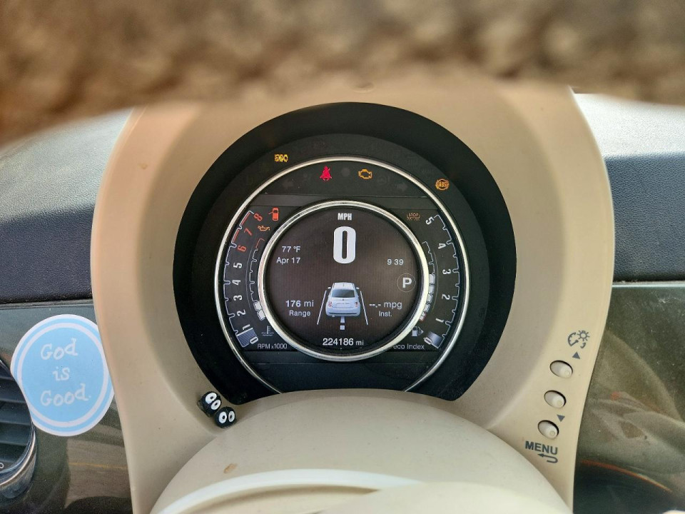 Fiat 500 2015 — Copart