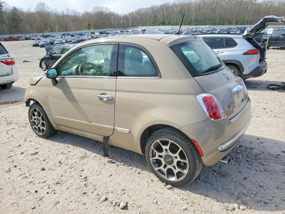 Fiat 500 2012 — Copart