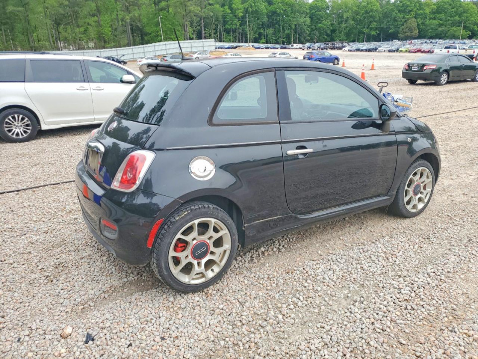 Fiat 500 2012 — Copart
