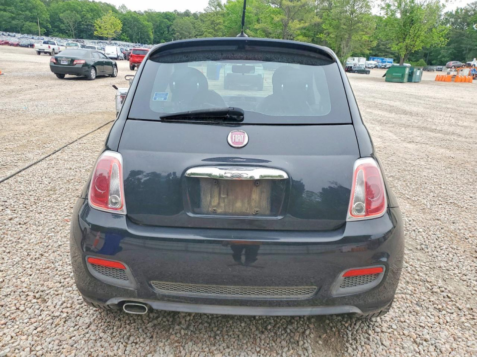 Fiat 500 2012 — Copart