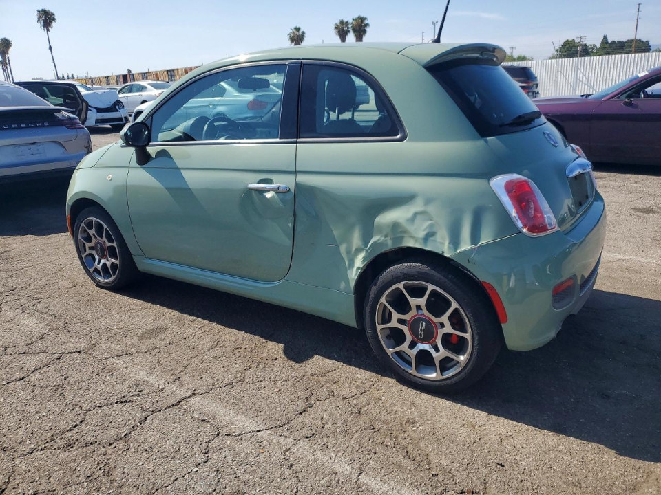 Fiat 500 2015 — Copart
