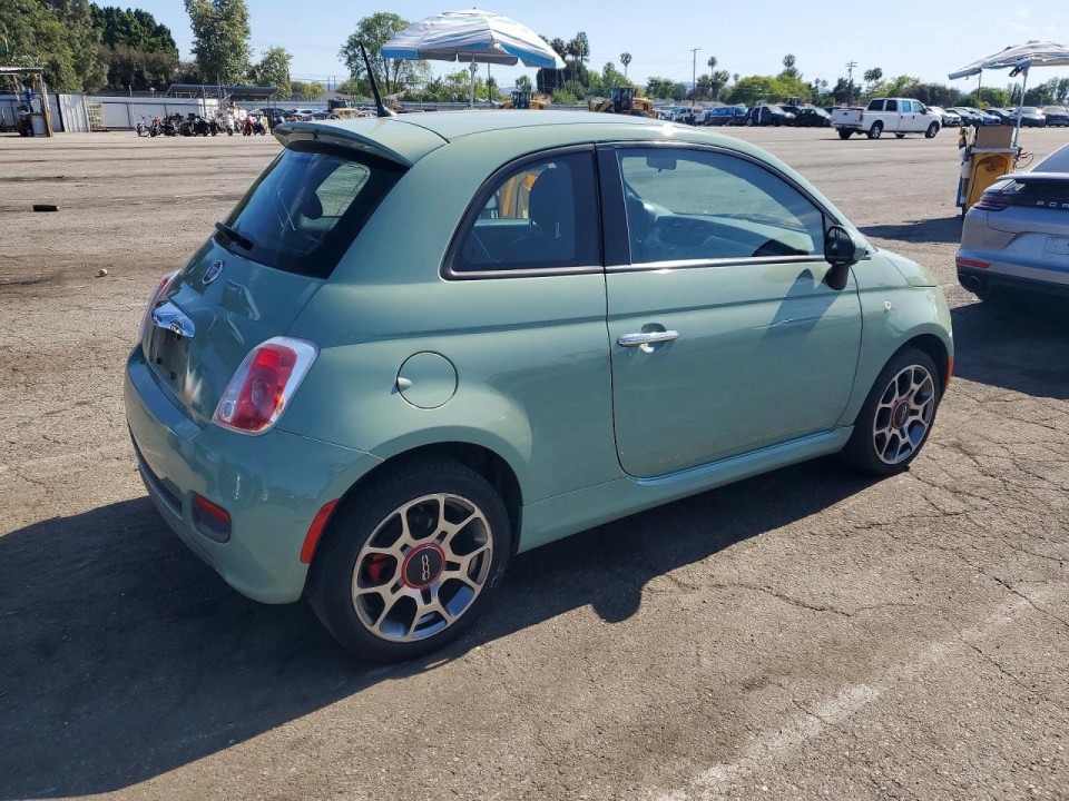 Fiat 500 2015 — Copart