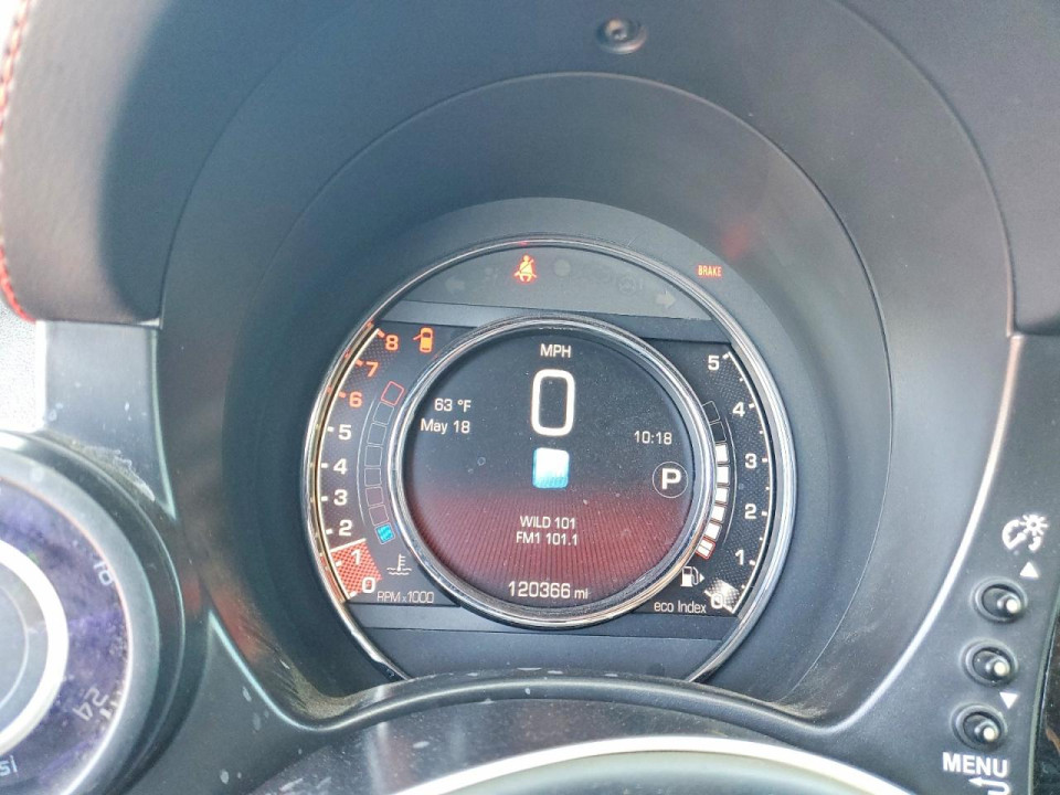 Fiat 500 2015 — Copart