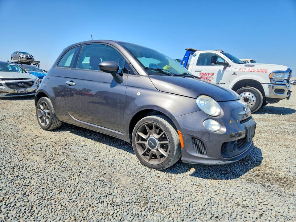 Fiat 500 2019 — Copart
