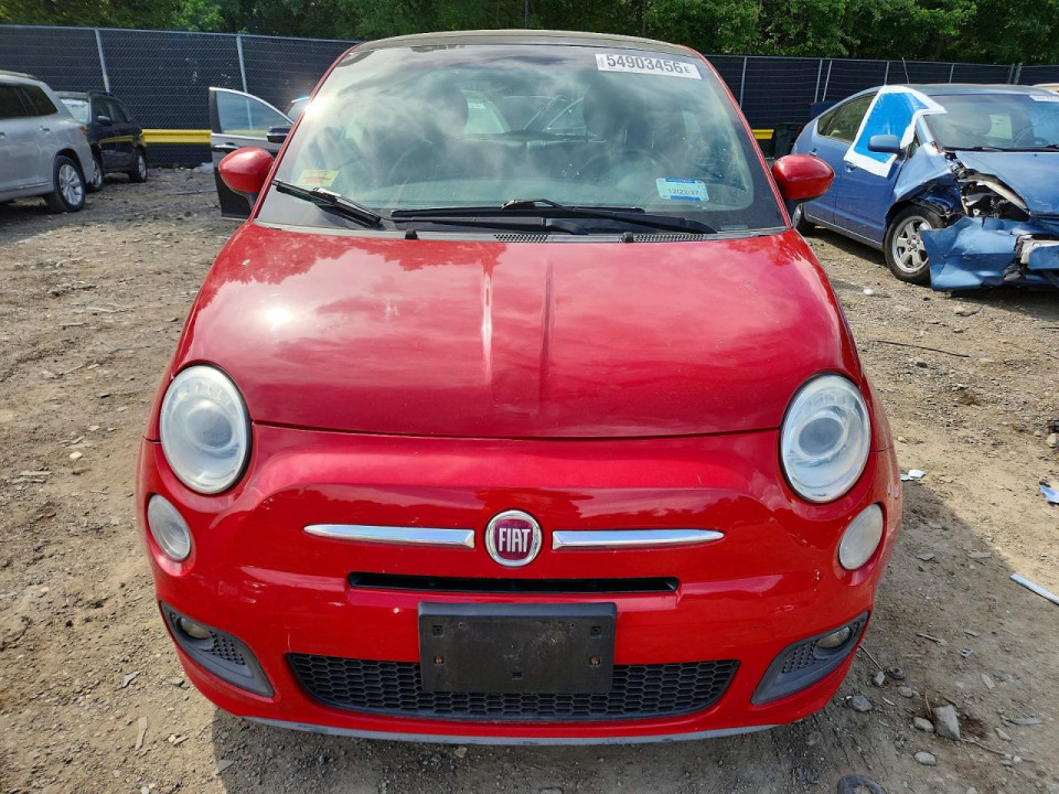 Fiat 500 2015 — Copart