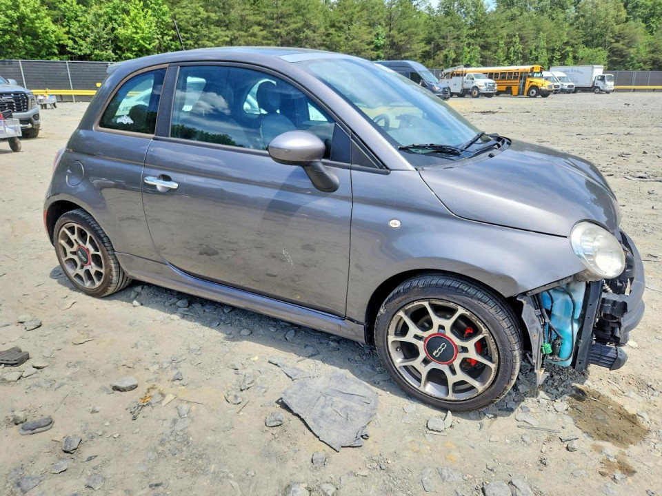 Fiat 500 2012 — Copart