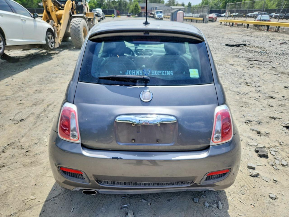 Fiat 500 2012 — Copart