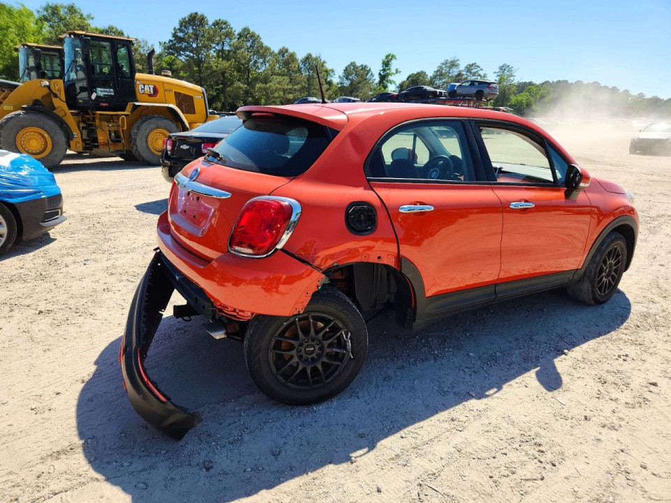 Fiat 500X 2017 — Copart