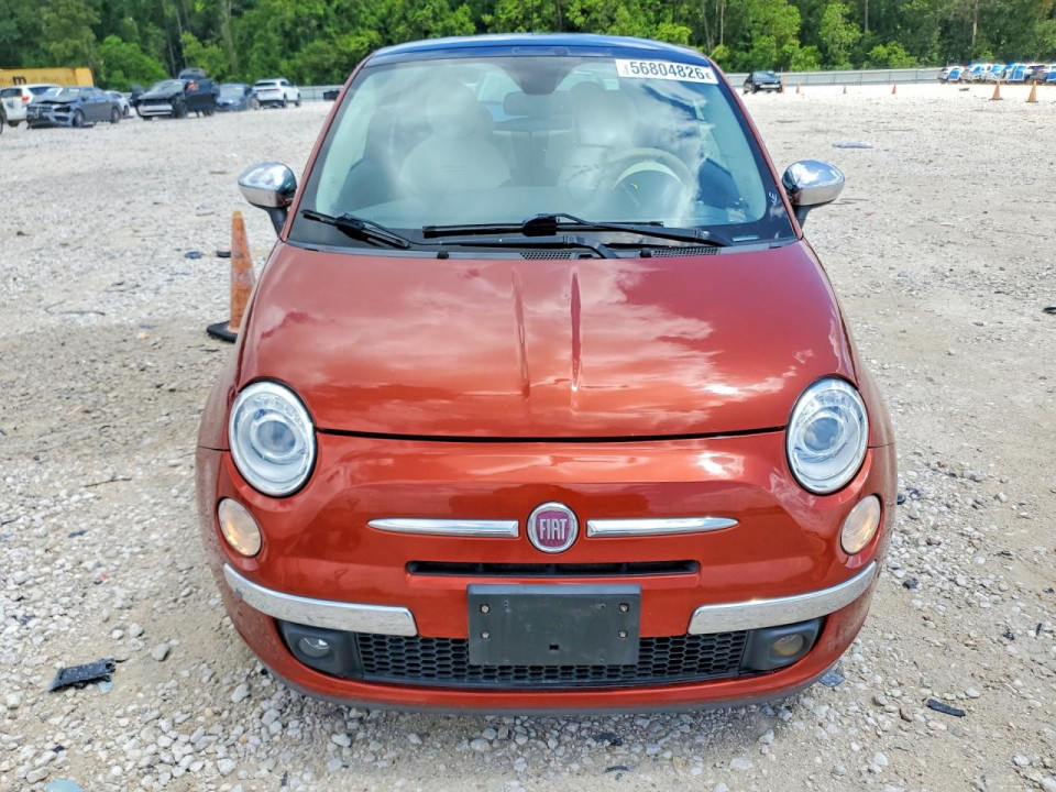 Fiat 500 2012 — Copart
