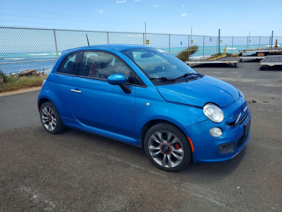 Fiat 500 2015 — Copart