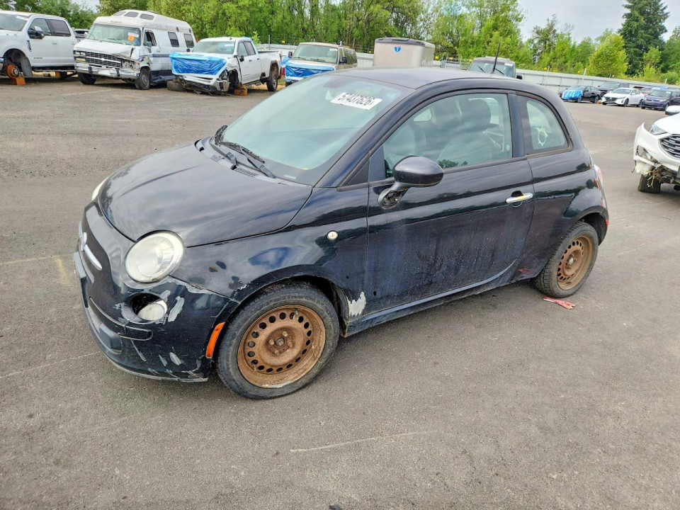 Fiat 500 2012 — Copart