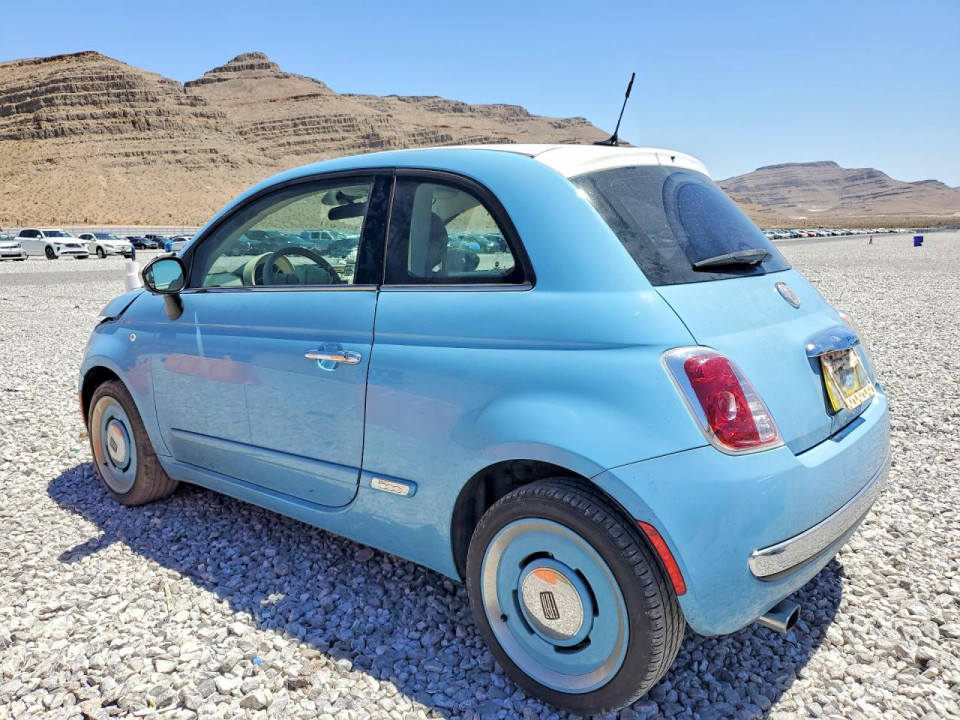 Fiat 500 2015 — Copart