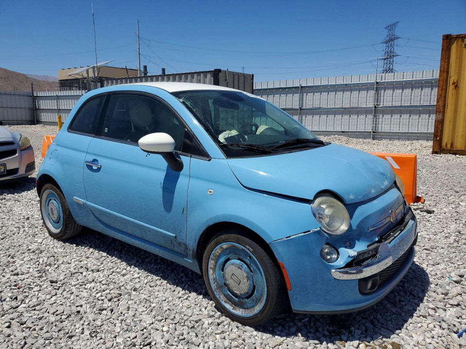 Fiat 500 2015 — Copart