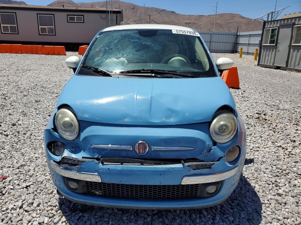 Fiat 500 2015 — Copart