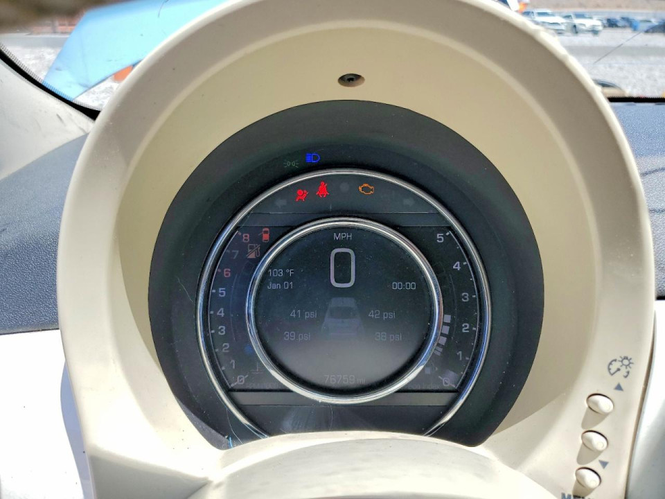 Fiat 500 2015 — Copart