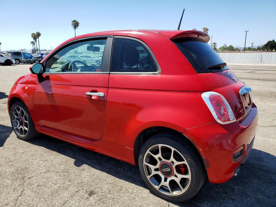 Fiat 500 2012 — Copart