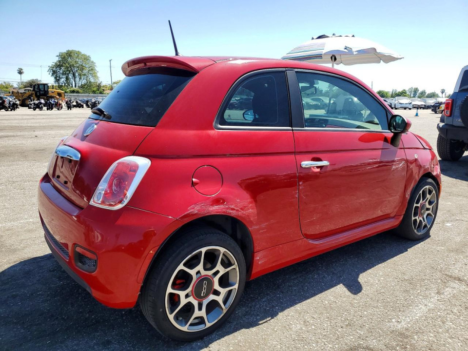 Fiat 500 2012 — Copart