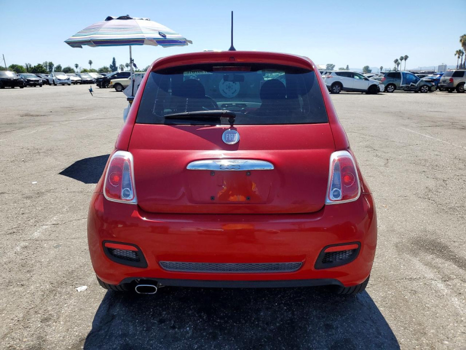 Fiat 500 2012 — Copart