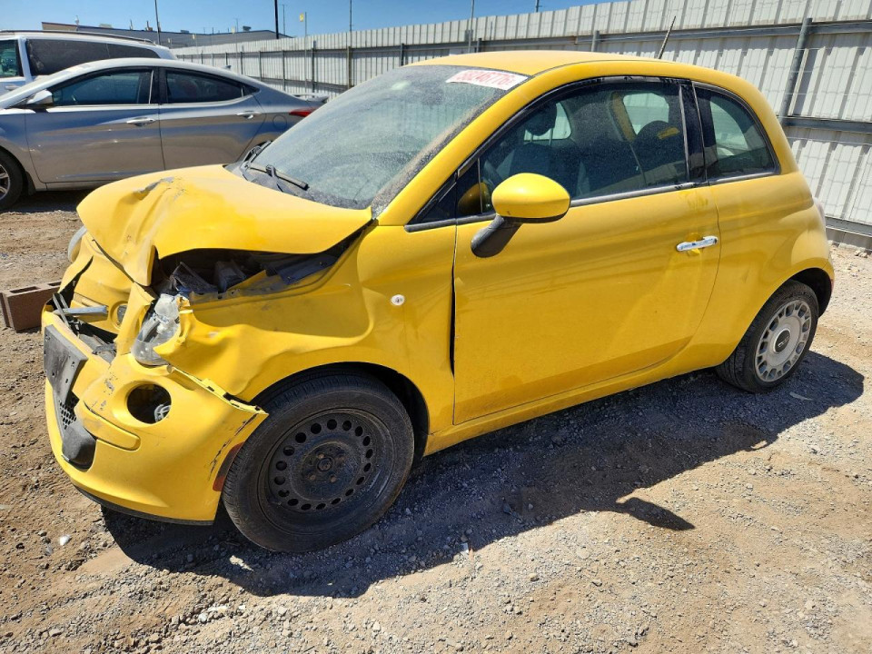 Fiat 500 2015 — Copart
