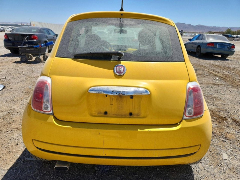 Fiat 500 2015 — Copart
