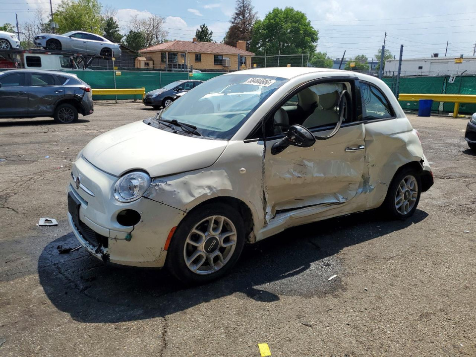 Fiat 500 2015 — Copart