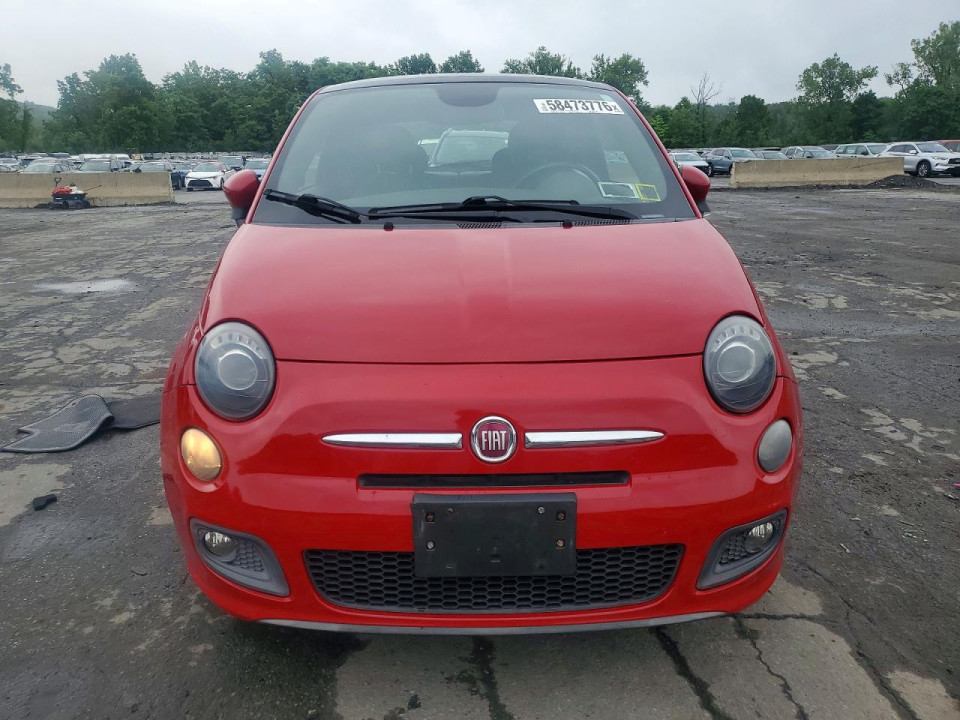Fiat 500 2015 — Copart