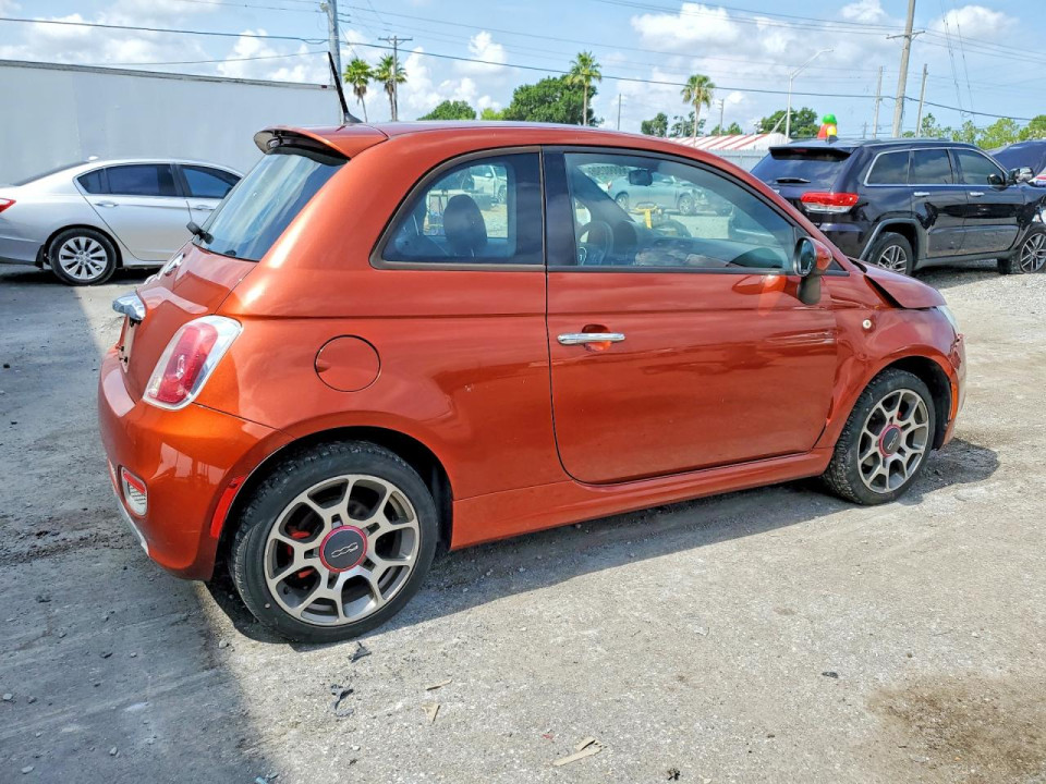 Fiat 500 2015 — Copart