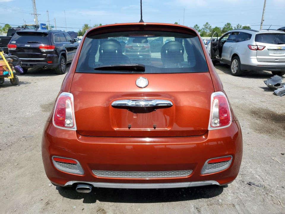 Fiat 500 2015 — Copart