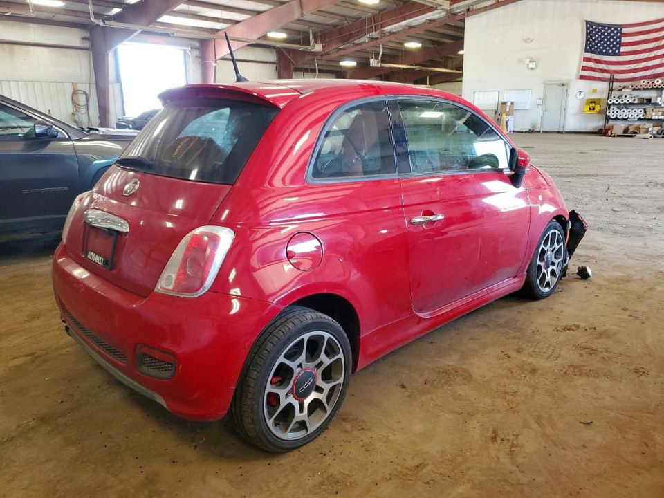 Fiat 500 2015 — Copart