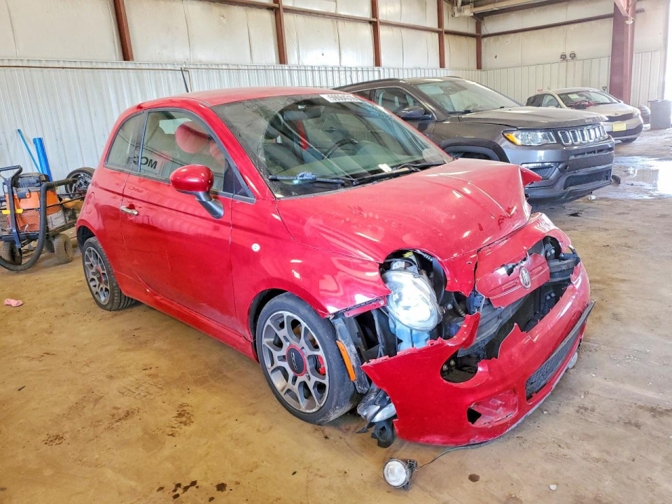 Fiat 500 2015 — Copart
