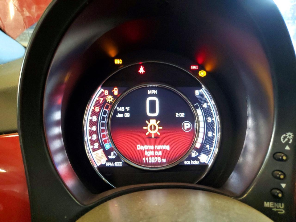 Fiat 500 2015 — Copart