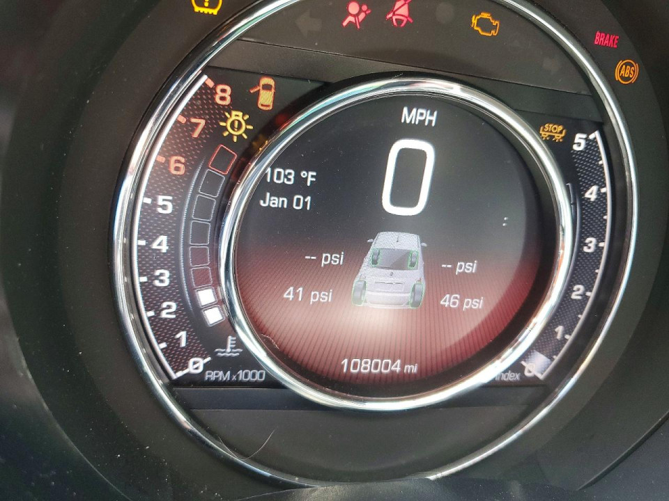 Fiat 500 2015 — Copart