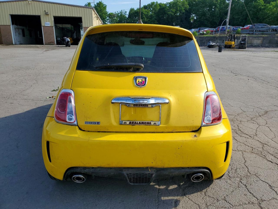 Fiat 500 2016 — Copart
