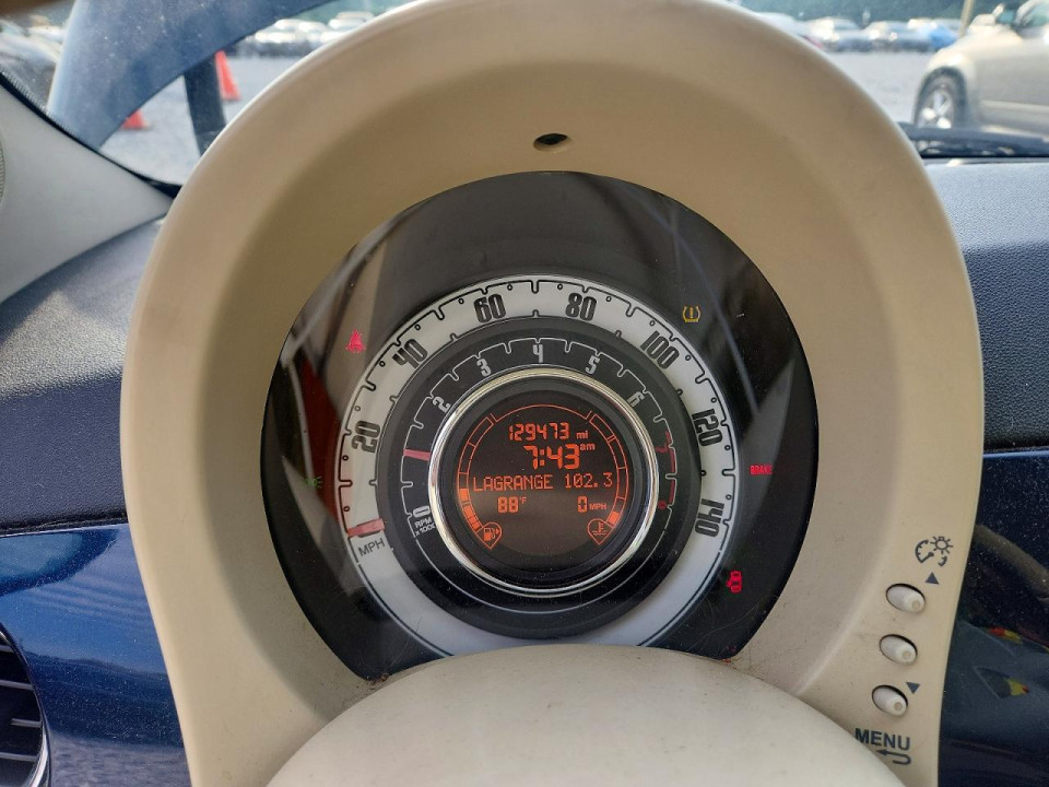 Fiat 500 2013 — Copart