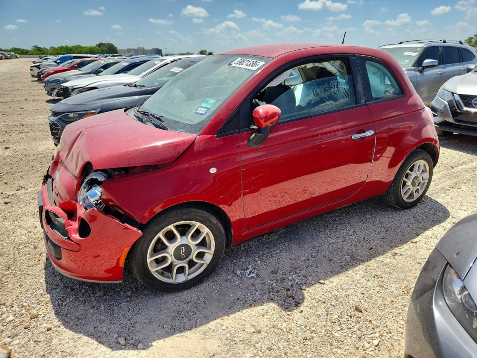 Fiat 500 2012 — Copart