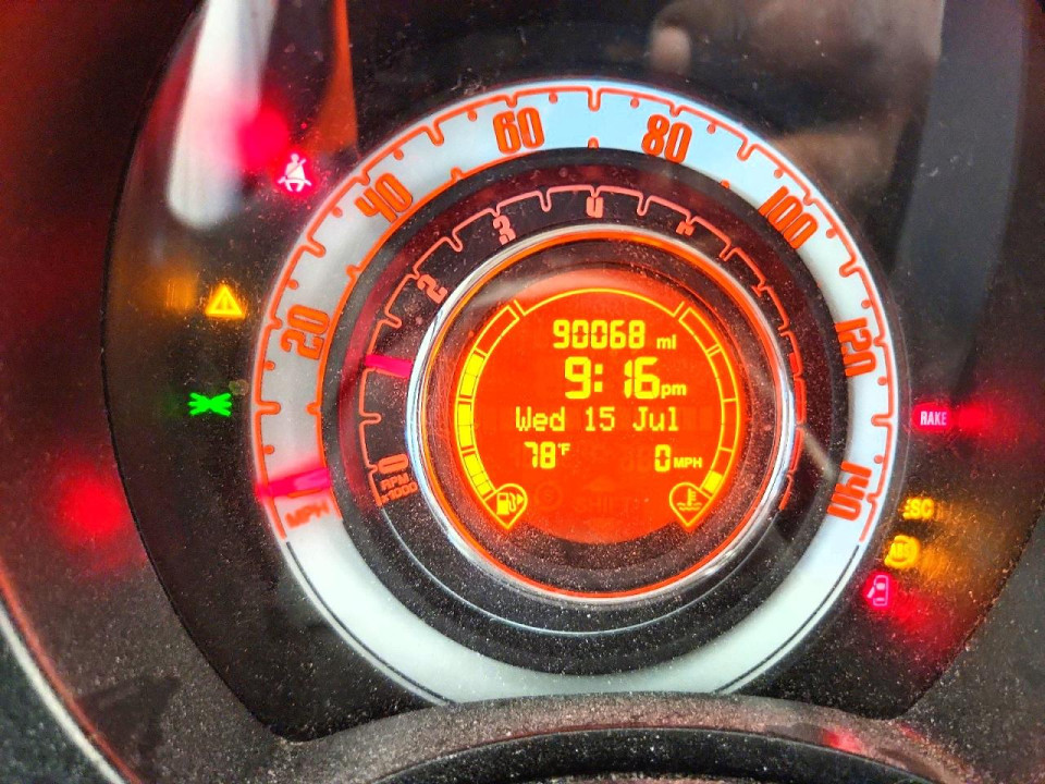 Fiat 500 2012 — Copart
