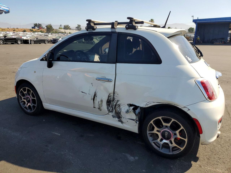 Fiat 500 2012 — Copart