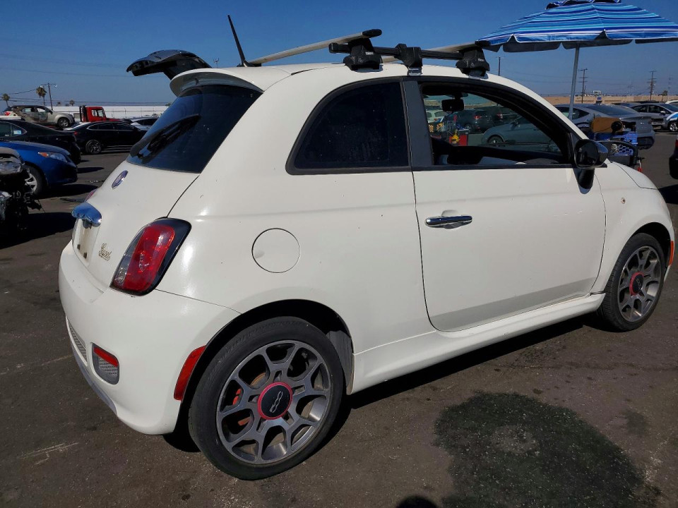 Fiat 500 2012 — Copart