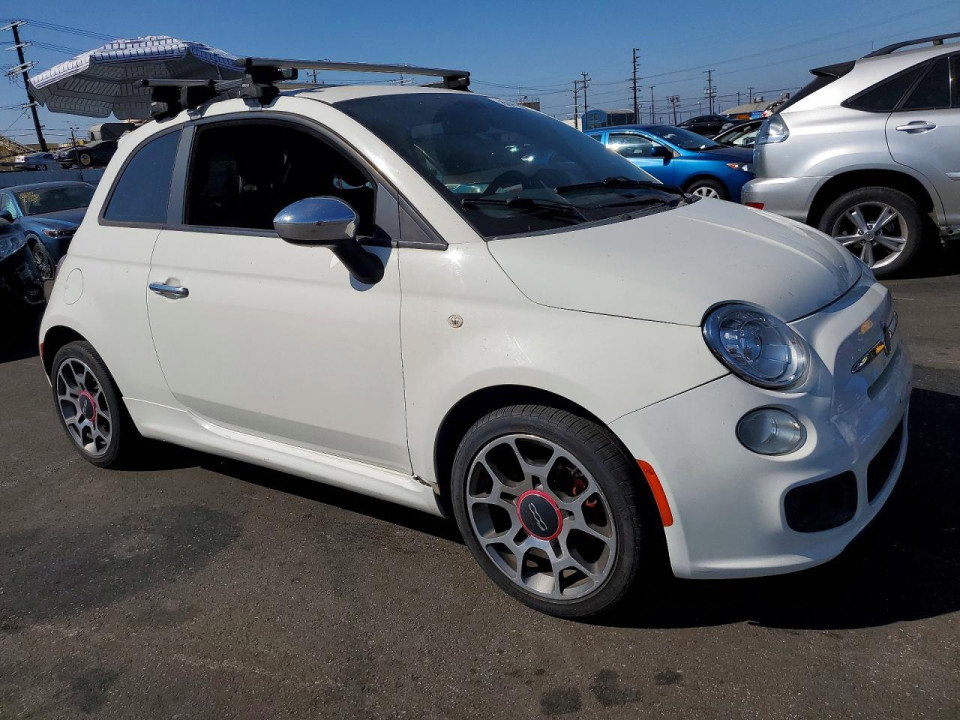 Fiat 500 2012 — Copart