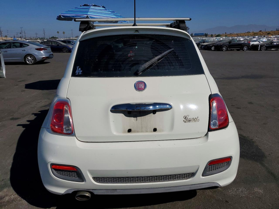 Fiat 500 2012 — Copart