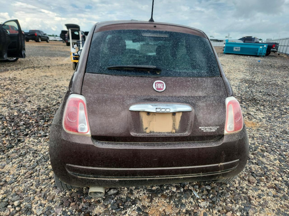 Fiat 500 2012 — Copart
