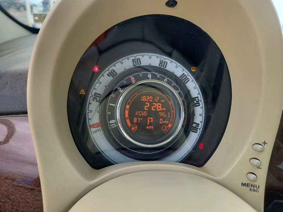Fiat 500 2012 — Copart