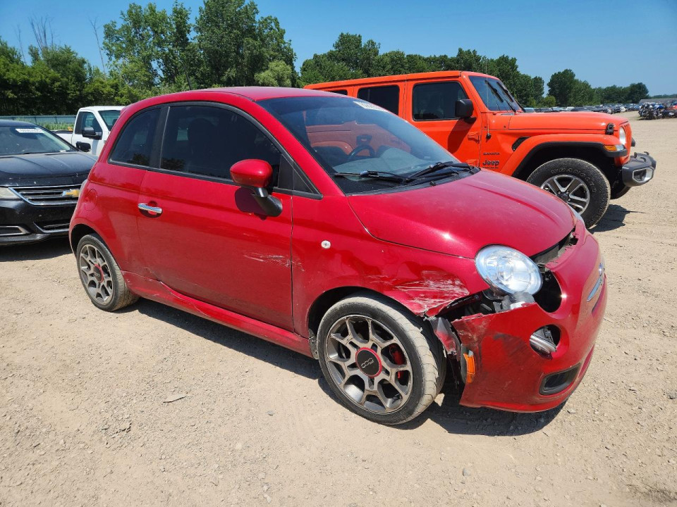 Fiat 500 2012 — Copart