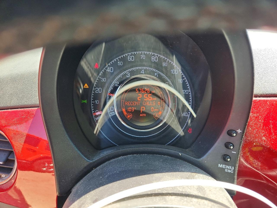 Fiat 500 2012 — Copart